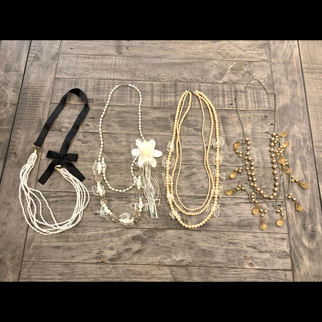 4 Necklaces Bundle